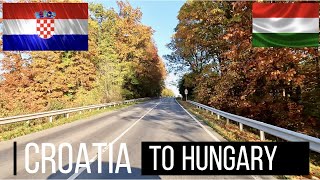 Driving from Goričan Border Crossing Croatia to Balatonllelle Hungary [upl. by Hardwick82]