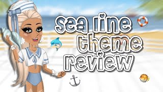 SEA LINE THEME REVIEW  Livia MSP [upl. by Nolava343]