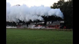 Veluwsche Stoomtrein Maatschappij Back to Then Festival Day 2 near Loenen Netherlands [upl. by Cami]