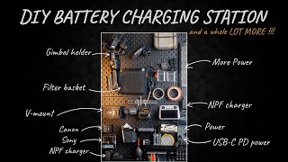 Battery Charging Station for Your Studio  DIY with IKEA  How to [upl. by Abehsile]