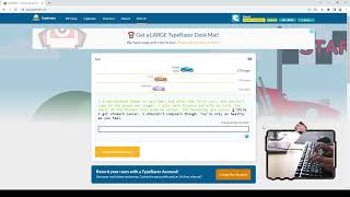 typeracer liveplay 175 wpm [upl. by Maisey]