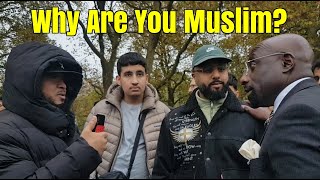 Speakers Corner  Orlando Trying To Get Through To Muslims  Muhammad Doesnt Fit In The Bible [upl. by Koressa834]