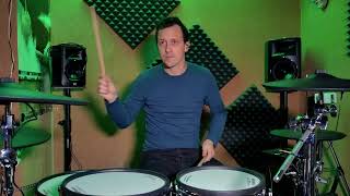 Heróis do Mar  Paixão 1min  Drum Cover Bruno Silva [upl. by Romilda]