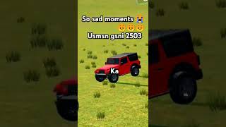 So sad moments 😭😞😞usman ganimahindra tharvsboleroaccedent 2503shortshortsvideo [upl. by Rivi]