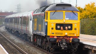 Trains at Loughborough and Syston [upl. by Tybald975]