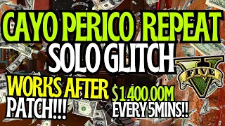 GTA5 ONLINE NEW MONEY GLITCH CAYO PERICO  DOUBLE DOOR SOLO GLITCH 2023 [upl. by Gleeson337]