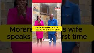 Morara Kebasos wife speaks for the first time morarakebaso rutospeechtoday raila uhuru [upl. by Othilia591]