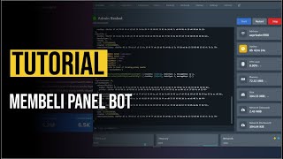 CARA BELI PANEL BOT  AUTORESBOT [upl. by Kinemod943]