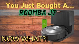 You Just Bought A Roomba J7 User Guide [upl. by Glenden509]