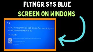 How to Fix fltmgrsys Blue Screen on Windows 11 [upl. by Anircam]