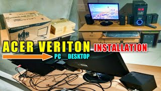 ACER VERITON COMPUTER  PC  INSTALLATION FULL VIDEO🖥 [upl. by Introk]