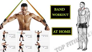 🔴 7 Resistance band exercises for a total body workout [upl. by Anek]