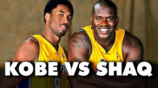 KOBE vs SHAQ Dlaczego tak się znienawidzili [upl. by Fernande647]