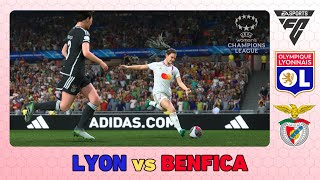 LYON vs BENFICA  Womens Champions League 202324 [upl. by Nicki]