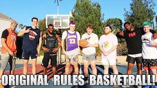 2HYPE PLAYS BASKETBALL WITH ORIGINAL NAISMITH RULES [upl. by Germayne906]