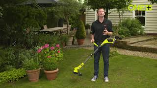 18V ONE Cordless 2530cm Grass Trimmer OLT1832 [upl. by Owades]