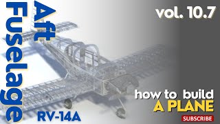 RV14A Build Fuselage 107  How to Build A Vans RV14A Airplane aviation vansaircraft flying [upl. by Xavier]