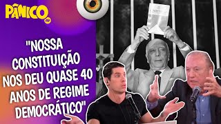 Eymael tem TRETA COM MARCO ANTÔNIO COSTA CONSTITUIÇÃO AFROUXOU DIREITOS PRA REGULAR DEVERES [upl. by Retsila519]