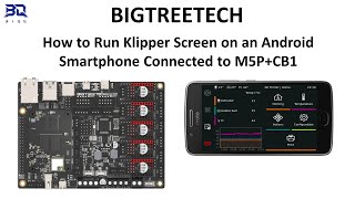 How to Run Klipper Screen on an Android Phone Connected to BigTreeTechs Manta M5PCB1 [upl. by Brock]