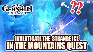 Genshin ImpactWorld Quest  In the Mountains  PART40 [upl. by Dougy329]