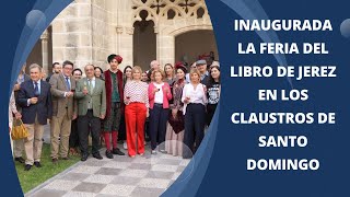 La Feria del Libro de Jerez abre sus puertas con la presencia de Julia Navarro y Megan Maxwell [upl. by Forkey]