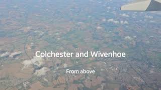 Colchester and Wivenhoe from above [upl. by Falo]