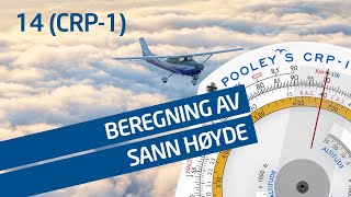 14 CRP1 Utregning av sann høyde [upl. by Vijar]