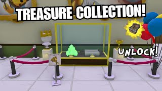 COMPLETE the TREASURE COLLECTION UNLOCK TREASURE CHEST SHIRT Museum Artifacts  Wobbly Life [upl. by Pruchno]