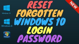 Reset Forgotten Windows 10 Login Password [upl. by Etat]