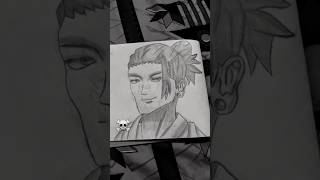 Suguru geto🥵 pls 👍 and subscribe art viralvideo anime sketch gojo geto goku [upl. by Kassandra]