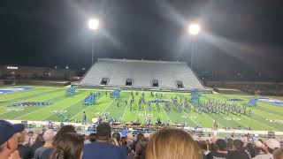 Burleson Centennial HS Marching Band  Birdville Marching Festival Finals 12Oct24 [upl. by Etnomed52]