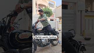 Bullet wants Justice🤣🤣🤣bullet motorcycle bike bikelovers biker sarcasm humour funny [upl. by Ajna]