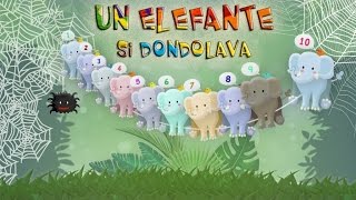 UN ELEFANTE SI DONDOLAVA  Canzoni per bambini  Best Kids Songs [upl. by Enyrat]