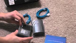 Linksys PLWK400 Powerline Wireless Adapter Unboxing [upl. by Jangro]