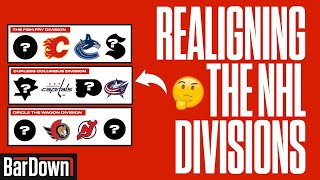 REALIGNING THE DIVISIONS IN NHL22  WHO WINS THE CUP [upl. by Eluj]