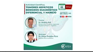 ✅Actividad científica TUMORES HEPÁTICOS BENIGNOS DIAGNÓSTICO DIFERENCIAL Y MANEJO [upl. by Bakerman]