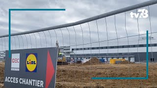 Ablis  Lidl installe sa plus grande plateforme logistique [upl. by Screens178]