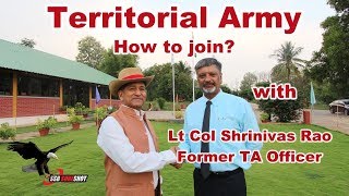 Territorial Army Eligibility How To Join Training amp Perks by Gen Bhakuni amp Lt Col Rao  Apply Now [upl. by Notsirt782]