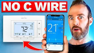 Best WiFi thermostat  NO C wire needed  ST55 Thermostat [upl. by Einafpets]