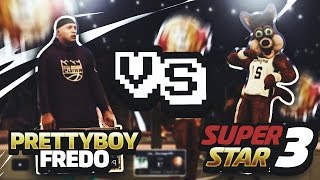 PRETTYBOYFREDO VS SUPERSTAR 3 MASCOT ON A 68 GAME WIN STREAK BLOW OUT OF THE YEAR  NBA 2K17 [upl. by Elocon]