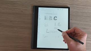 Lenovo Smart Paper  UI and first impression [upl. by Eehtomit530]