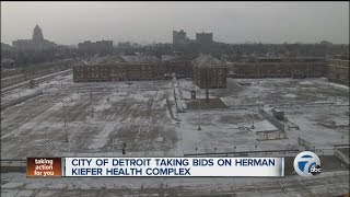 City of Detroit taking bids on Herman Kiefer Health Complex [upl. by Sargent]