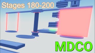 Masters Difficulty Chart Obby Extreme Stages 180200 [upl. by Ntsuj]