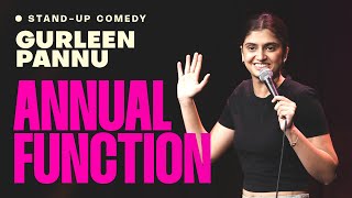 Annual Function  Gurleen Pannu  Stand up Comedy [upl. by Nyrmac]