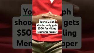 Admitted Young Dolph killer says he only got 500 for shooting the Memphis rapper in 2021 shorts [upl. by Anadal]