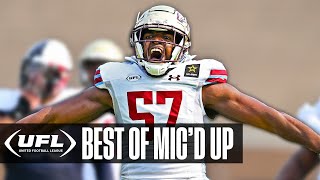 Best Micd Up Moments of Week 9  UFL [upl. by Lorain169]