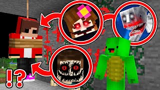 Mikey Saves Hanged JJ From Jenny Dweller amp Irritator amp Corrupted Mimic in Minecraft  Maizen [upl. by Mahmoud523]