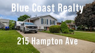 Sarnia Real Estate 215 Hampton Ave [upl. by Anma288]