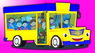 Roues sur le bus  Comptine  Nursery Rhyme For Kids  The Wheels on the Bus [upl. by Mazur]