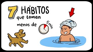 7 Hábitos DIARIOS que cambiarán tu vida en solo 5 minutos [upl. by Ailemor]